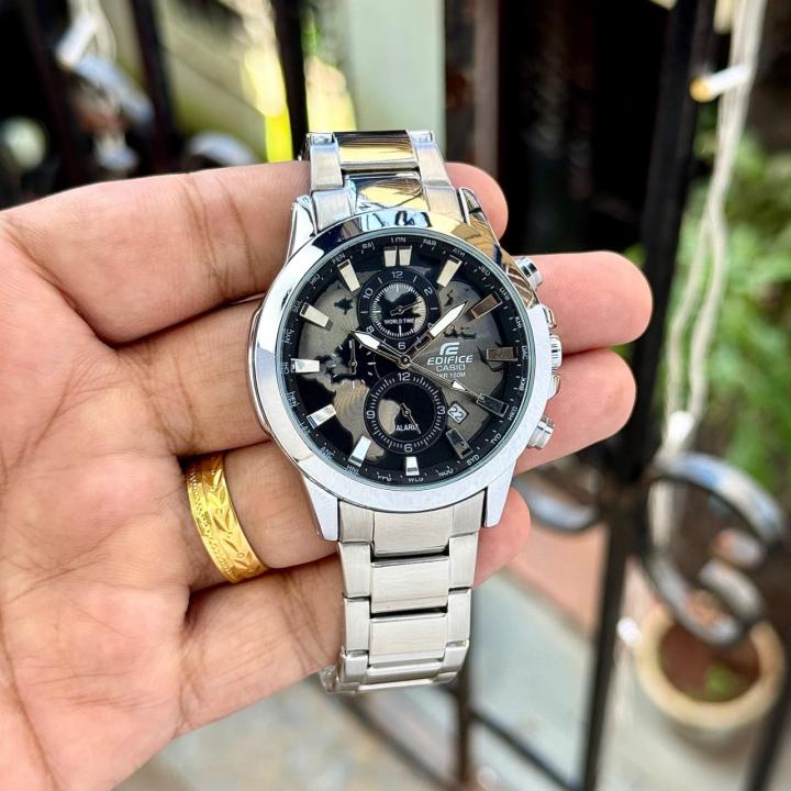 CASIO EDIFICE WORLD MAP WATCH