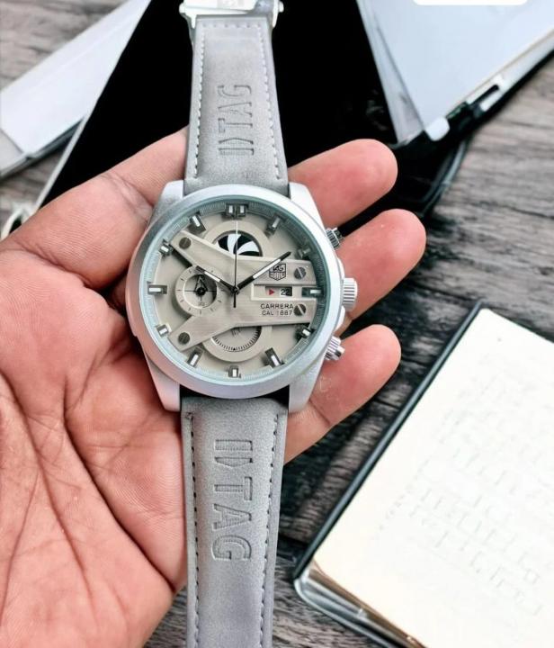 RC TAG CR-7 leather premium watch