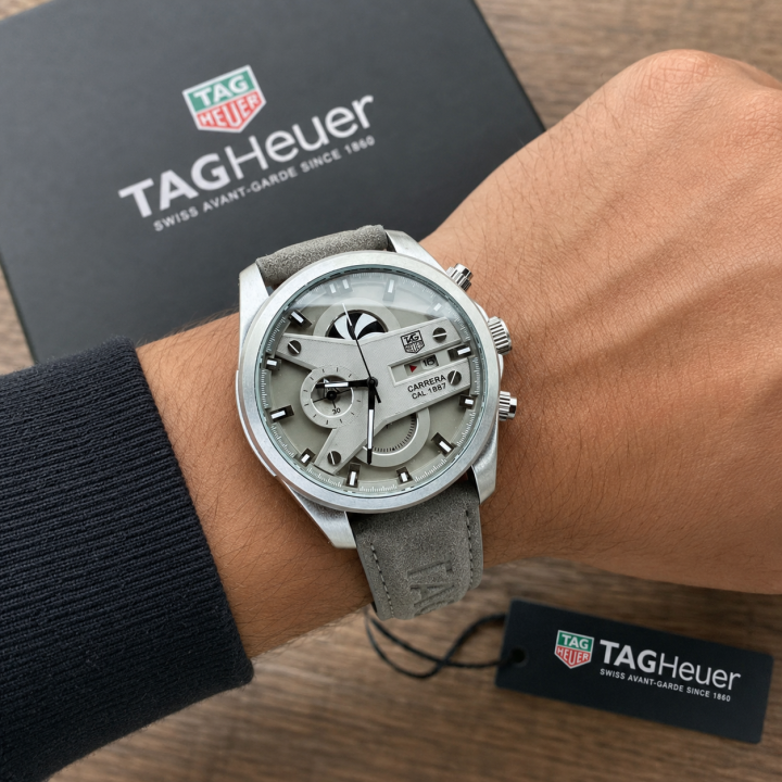 RC TAG CR-7 leather premium watch