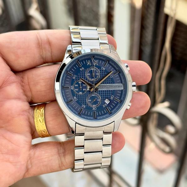 ARMA I EXCHANGE HAMPTON GUNMETAL CHRONOGRAPH WATCH 534