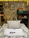 Coac_h City Signature Canvas Tote Bag With Dust Bag (Beige) (361)