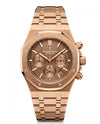 Audemars pigeeu_t royal oak chronograph full copper