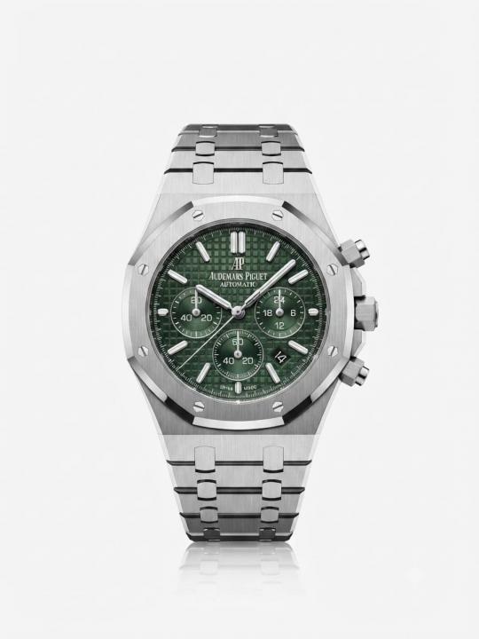 Audemars piguee_t Royal Oak Chronograph Green