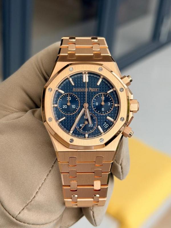 Audemars pigeeu_t royal oak chronograph Blue