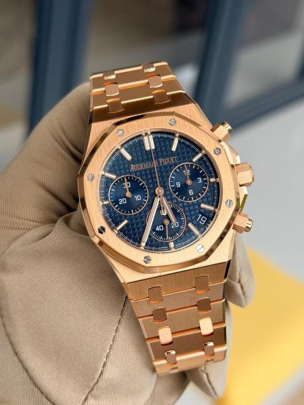 Audemars pigeeu_t royal oak chronograph Blue