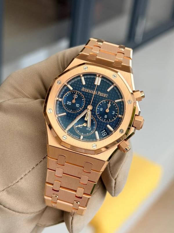 Audemars pigeeu_t royal oak chronograph Blue