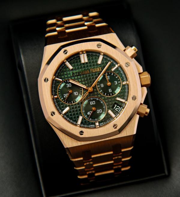 Audemars pigeu_t royal oak chronograph Green