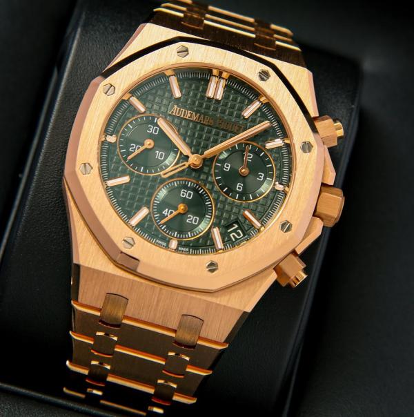 Audemars pigeu_t royal oak chronograph Green