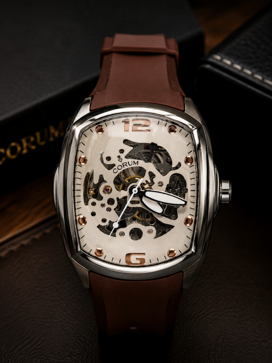 CORUM SKELETON AUTOMATIC SILICON WATCH 568