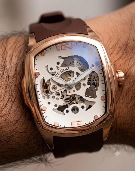 CORUM SKELETON AUTOMATIC SILICON WATCH 563