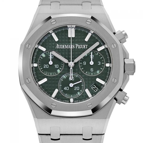 Audemars piguee_t Royal Oak Chronograph Green
