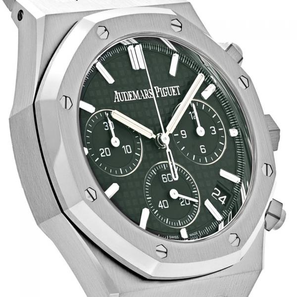 Audemars piguee_t Royal Oak Chronograph Green