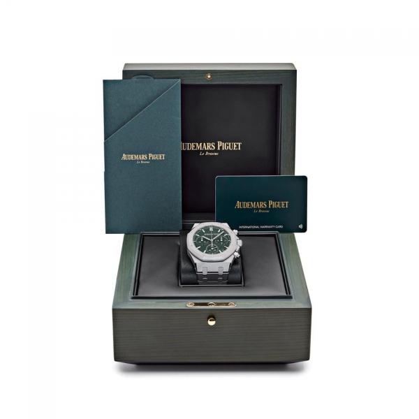 Audemars piguee_t Royal Oak Chronograph Green