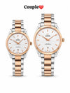 OmegaSeamaster Couple Two Tone White Dial