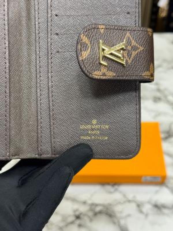 Loui_s Vuitton Signature Monogram Canvas Zip Around Long Wallet With Box (61306)