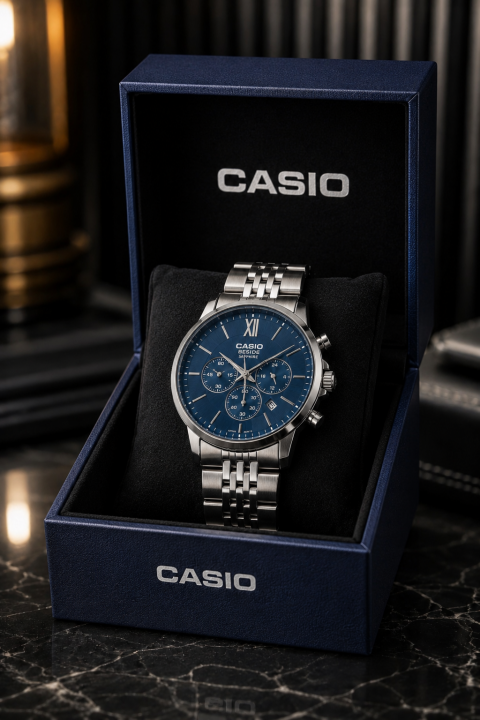 CASI O EDIFIC E SAPHIRE EDITION CHRONOGRAPH WORKING 543