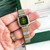 ROLE_X CELLINI GOLD TT GREEN DAIL LADIES WATCH