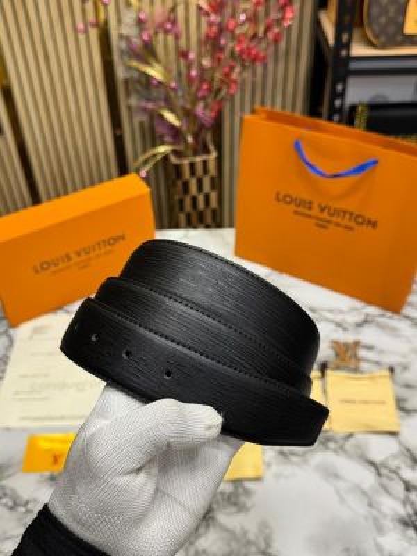 LOUI_S VUITTON BELT COMBO PREMIUM QUALITY WITH OG BOX AND CARRY BAG (LV-7)