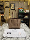 Coac_h mollie tote bag with dust bag (Cv967)(Brown)