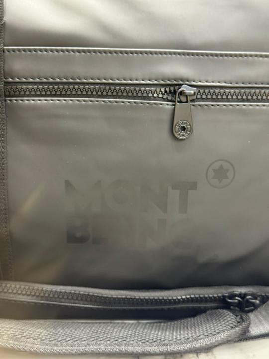 Mont_Blanc Urban Travel Duffle Bag With Detachable Shoulder Strap (M16007) (Black)