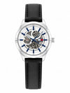 Tommy Hillfiger Automatic Open Heart Black Belt White Dial