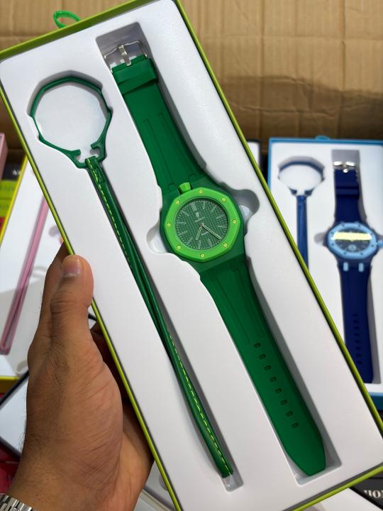 Ap x S Watch With Belt and box Heavy Quality 581