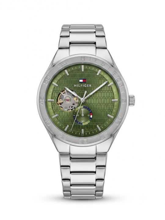 Tomm_y Hilfiger Automatic Silver Green Dial