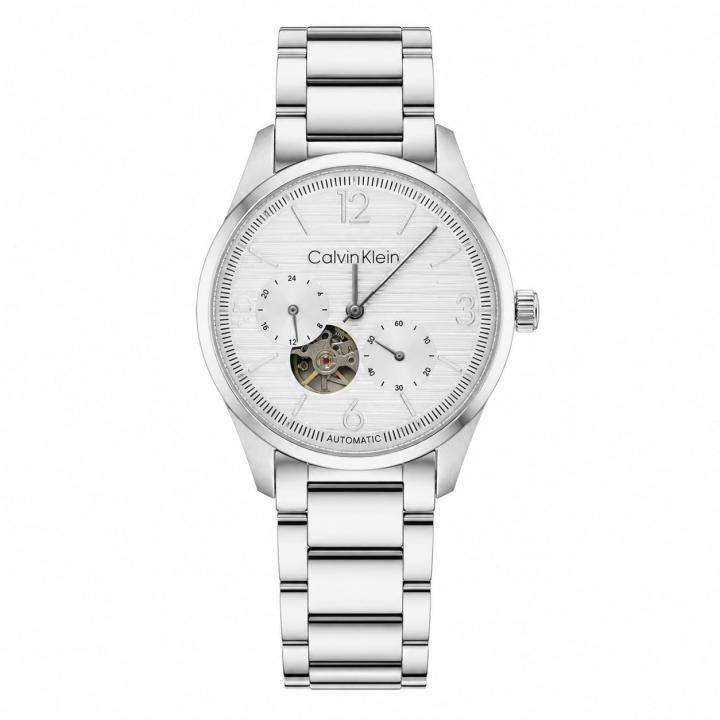 Calvi_n Klein Automatic Silver White Dial