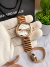 Gucc i Women Copper White Dial AT449
