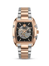 Versace Dominus Skeleton Automatic Two Tone Black Dial