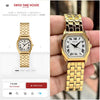 FossilWomen Harlow Gold White Dial Heavy Quality