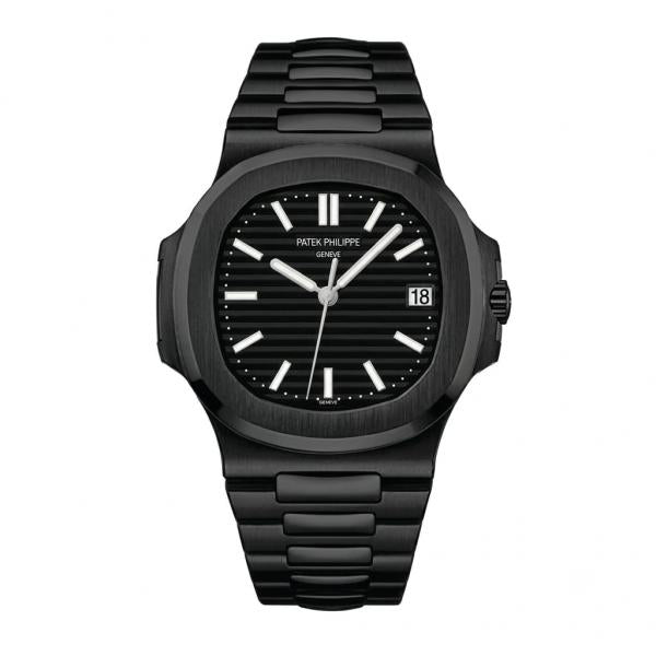 Patek Philip Nautilus Quartz Full Black