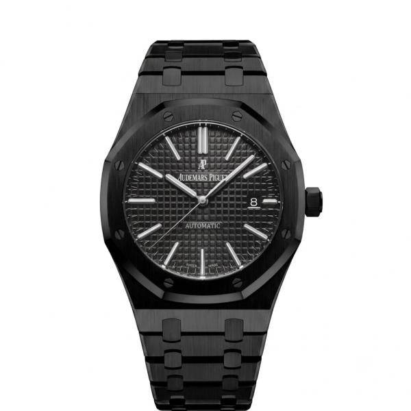 Audemars Pigue_t Royal Oak Quartz Full Black