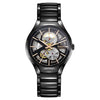 RadoTrue Automatic Skeleton Chain Black Open Heart
