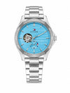 Tomm_y Hilfiger Automatic Silver Tiffany Blue Dial