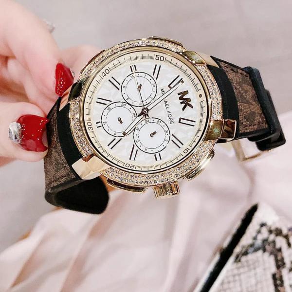 Michael KorsSidney Multifunction Heavy Quality Gold Brown