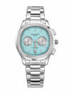 Patek Philipp Nautilus Chronograph Silver Light Blue Dial