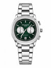 Patek Philipp Nautilus Chronograph Silver Green Dial