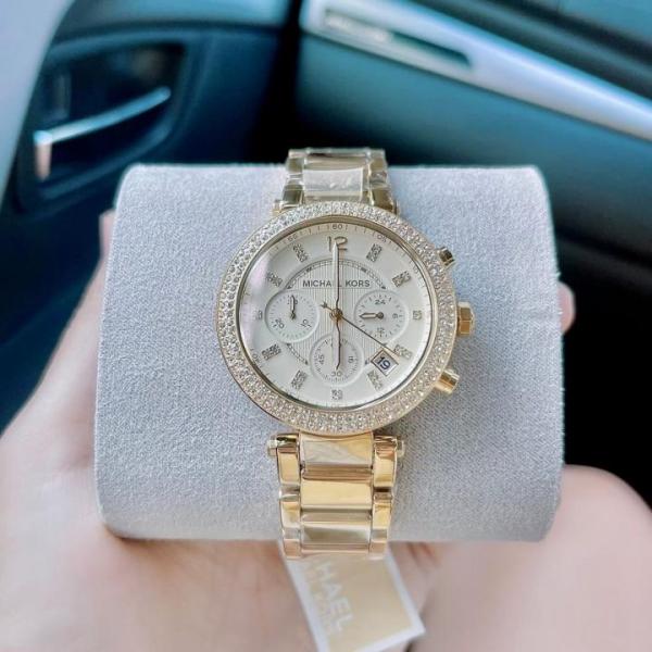 Michael KorsParker Japan Heavy Quality Gold MK5354