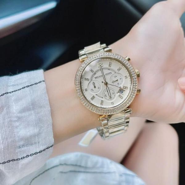 Michael KorsParker Japan Heavy Quality Gold MK5354