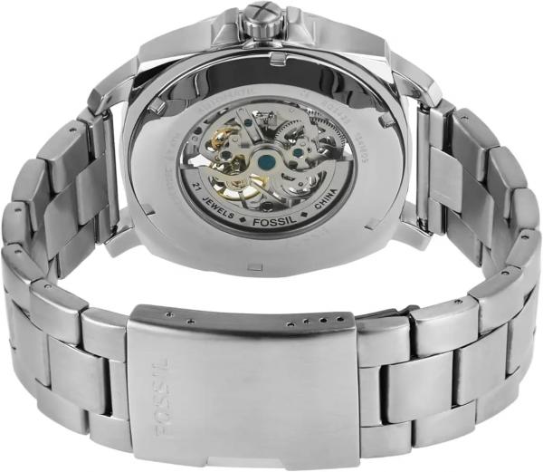 FossilAutomatic Privateer Sport BQ2425 Skeleton Full Silver