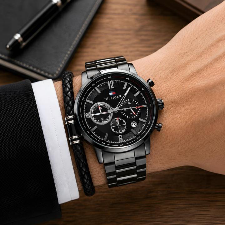TOMM Y HILFIGER EVAN CHRONOGRAPH STORE ARTICLE 592