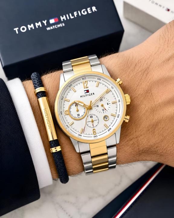TOMM Y HILFIGER EVAN CHRONOGRAPH STORE ARTICLE 593