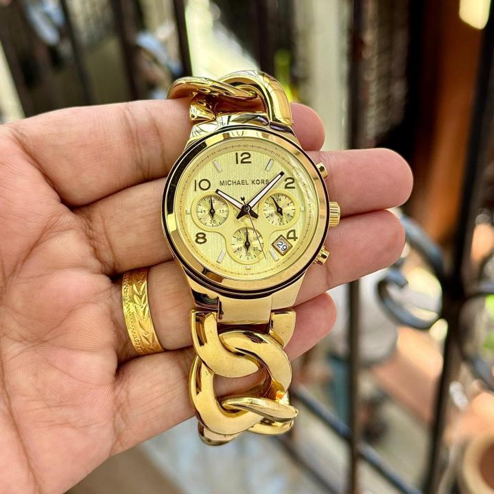 Michael Korrs MK3199 Runway Full Gold