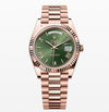 RolexOyster Perpetual Day Date Automatic Rosegold Green Dial