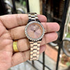Michael KorsLennox MK7395 Japan Quality Rose Gold Pink Dial