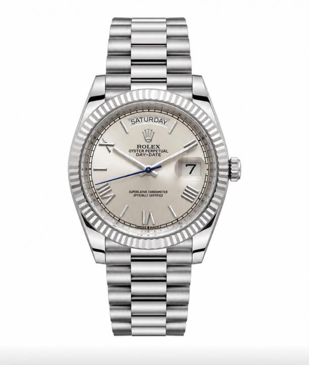 RolexOyster Perpetual Day Date Automatic Silver