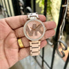 Michael KorsParker Crystal Embellished Japan Quality Copper Pink