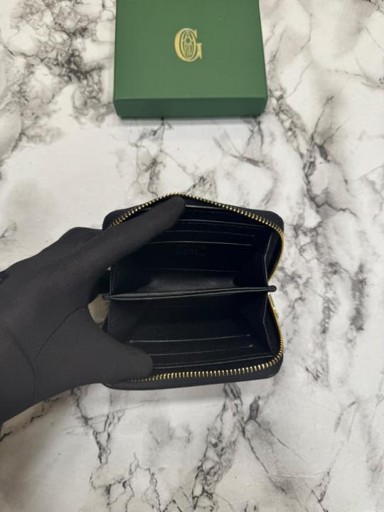 Goyar_d Zip Around Wallet In Goyar-dian Canvas With Box (AAA60067-Black)