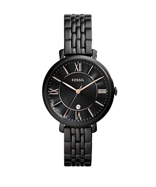 FossilCarlie Black Date Just
